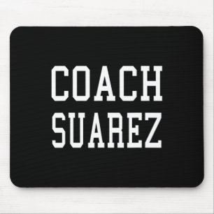 Coach Suarez Custom Footbyll Soccer Bysebyll Team Mouse Pad