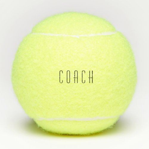 Coach Tennis Balls