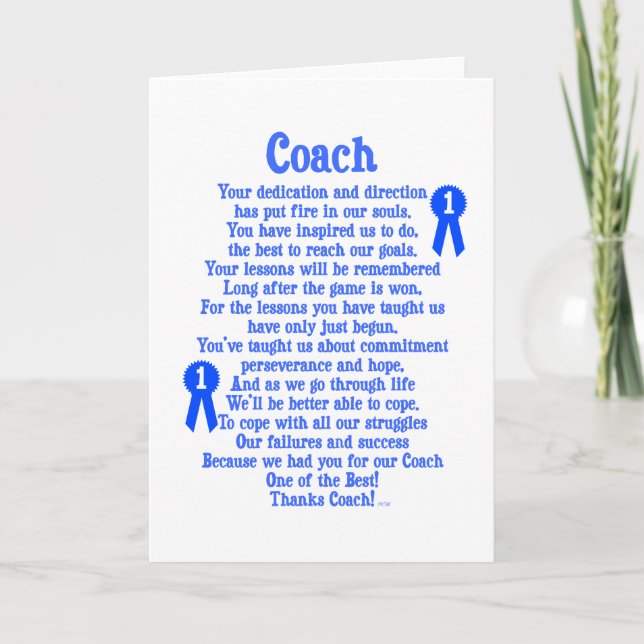 Coach Thank You (Front)