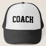 Coach Trucker Hat {black} at Zazzle