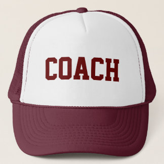 COACH Trucker Hat {Maroon}
