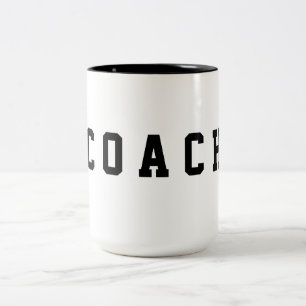 Coach Two-Tone coffee mug