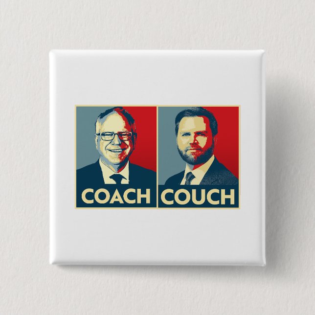 Coach vs Couch Button (Front)