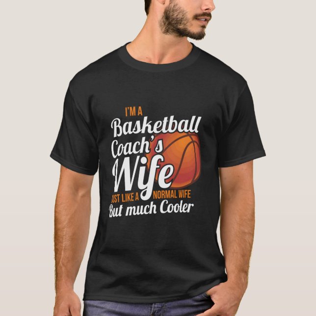 Coach Wife Long Sleeve Shirt Basketball Coaches Wi (Front)