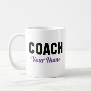 Coach Your Name Coffee Mug