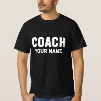 Coach Your Name T-Shirt