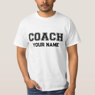 Coach Your Name T-Shirt