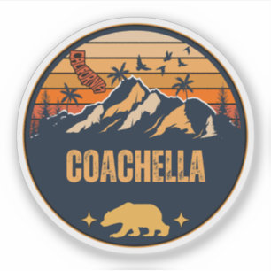 Coachella, California Sticker