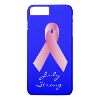 Coaches for a cause_Big Pink Ribbon_personalized iPhone 8 Plus/7 Plus Case
