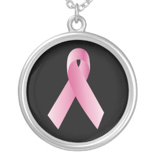 Coaches for a cause_Pink Ribbon Campaign Silver Plated Necklace
