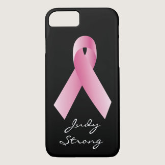 Coaches for a cause_Pink Ribbon_personalized iPhone 8/7 Case