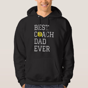 Coaching  Best Softball Coach Dad Ever Father Day  Hoodie