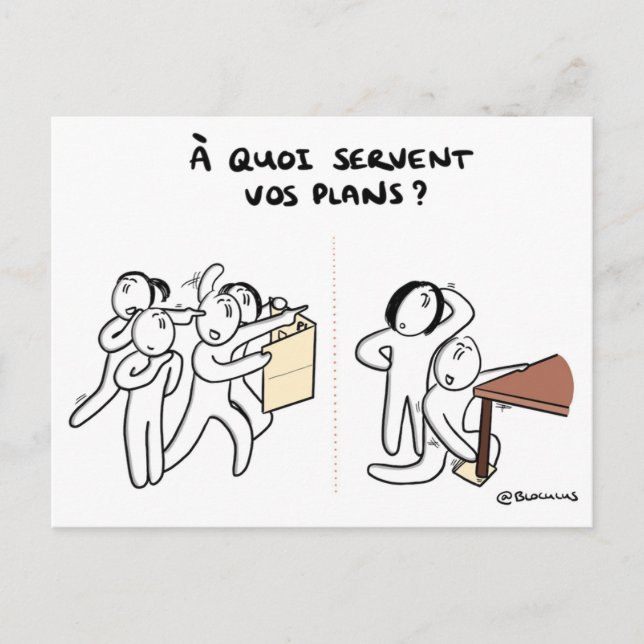 Coaching Map "S.U.P.E.R. Action Plans" Postcard (Front)