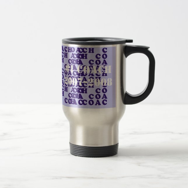 Coach's Mug - Purple Letters changable background (Right)