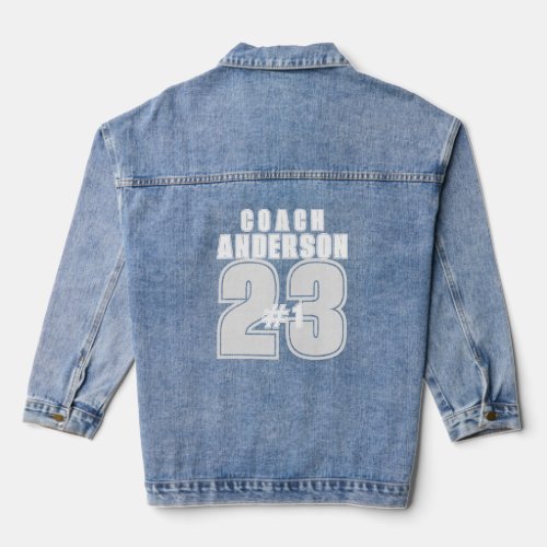 Coachs Your Number 1 This Year Stylish Denim Jacket