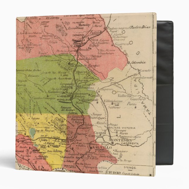 Coahuila, Mexico Binder (Front/Inside)