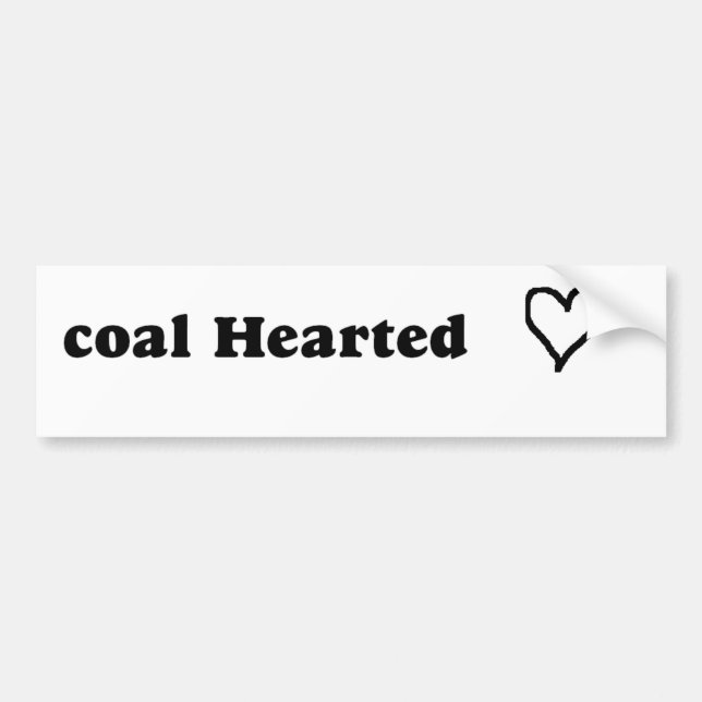 coal bumper sticker (Front)