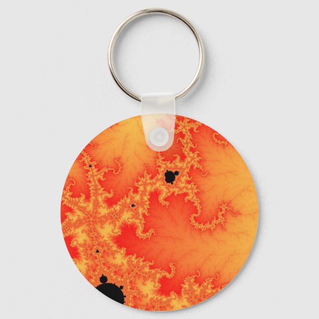 Coal Fire Keychain (Front)
