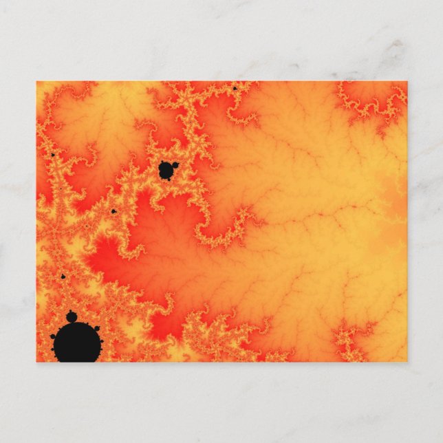 Coal Fire Postcard (Front)