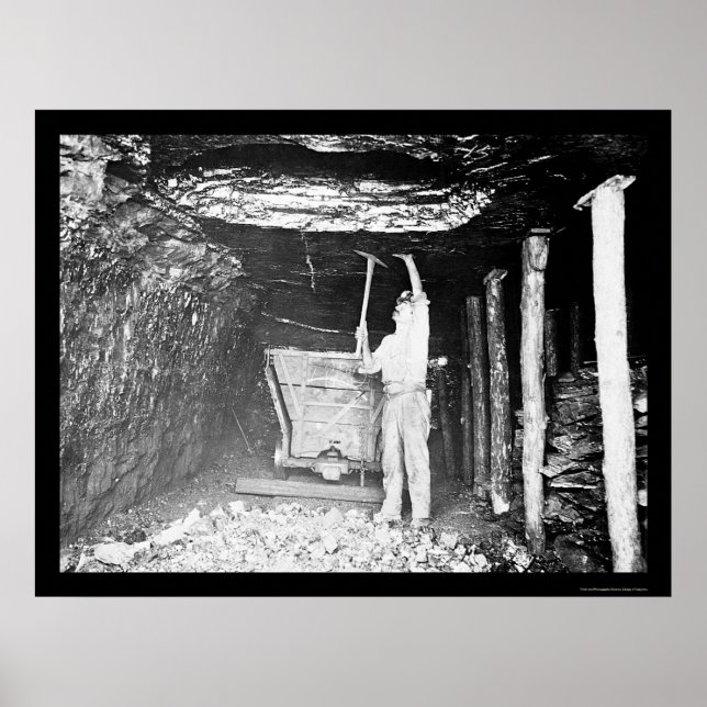 Coal Miner 1910 Poster (Front)