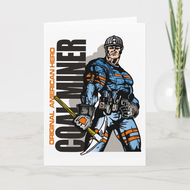 COAL MINER CARD (Front)