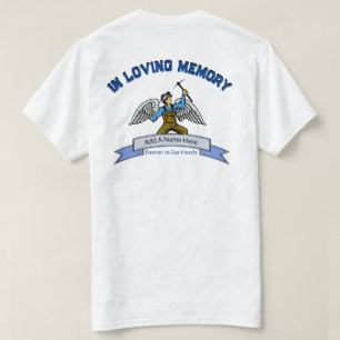 Coal Miner Memorial Personalized Unisex T-Shirt
