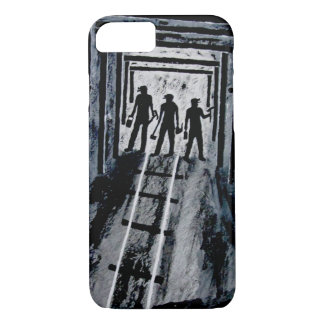 Coal miners at work iPhone 8/7 case