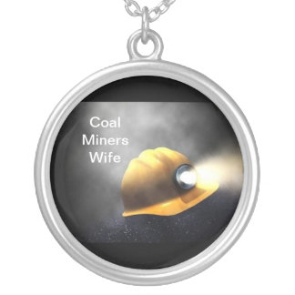 Coal Miners Wife Silver Plated Necklace