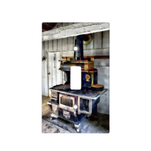 Coal Stove in Kitchen Light Switch Cover