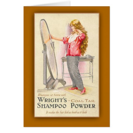 Coal Tar Shampoo Powder Art Cards (Front)