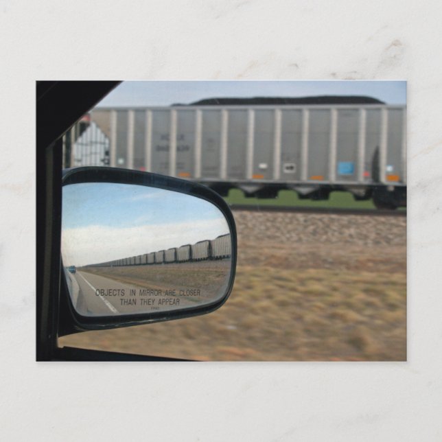 COAL TRAIN POSTCARD (Front)