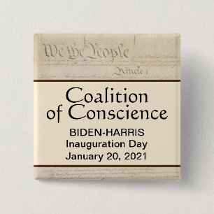 Coalition of Conscience We the People Kamala Button