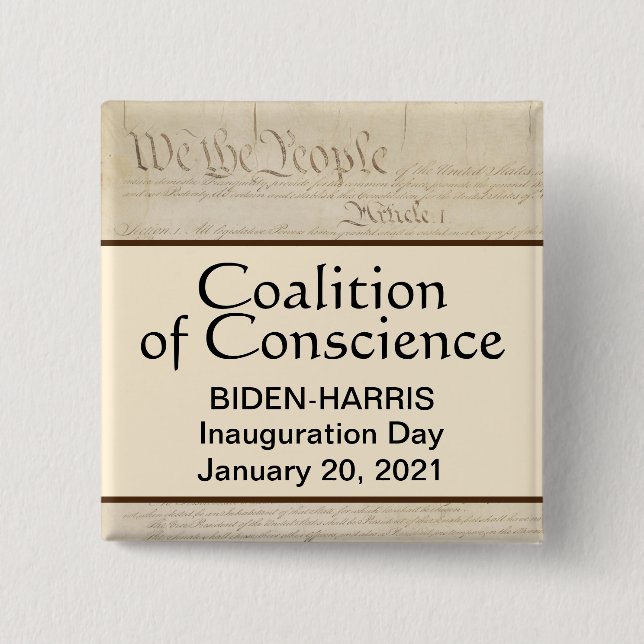 Coalition of Conscience We the People Kamala Button (Front)