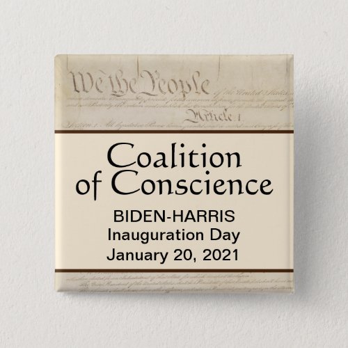Coalition of Conscience We the People Kamala Button