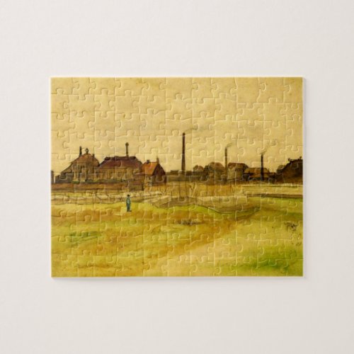 Coalmine in the Borinage by Vincent van Gogh Jigsaw Puzzle