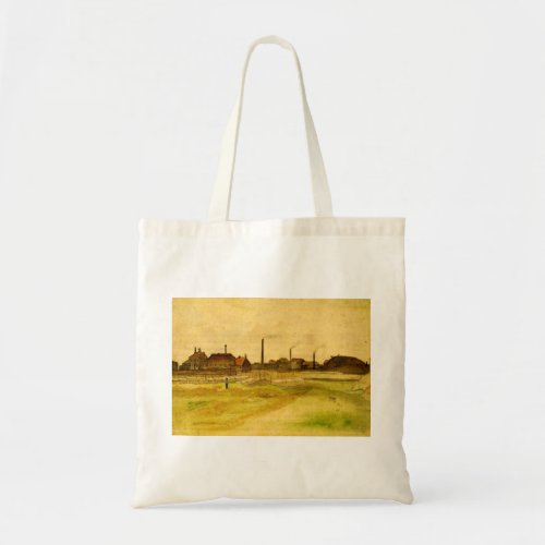 Coalmine in the Borinage by Vincent van Gogh Tote Bag