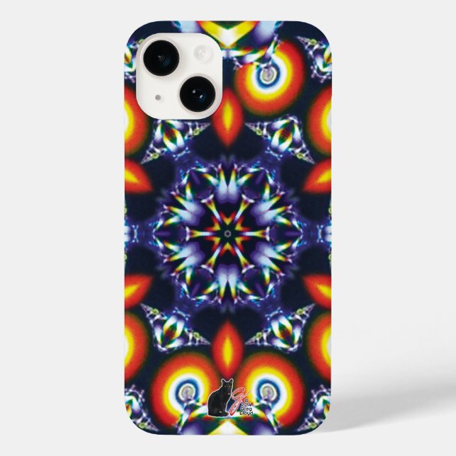 Coals Kaleidoscope Case-Mate iPhone Case (Back)