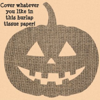 Coarse dark burlap