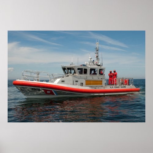 Coast Guard 45_Foot Response Boat Medium Poster
