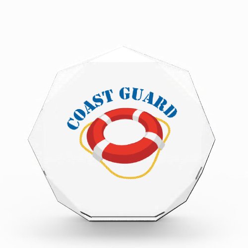 Coast Guard Acrylic Award