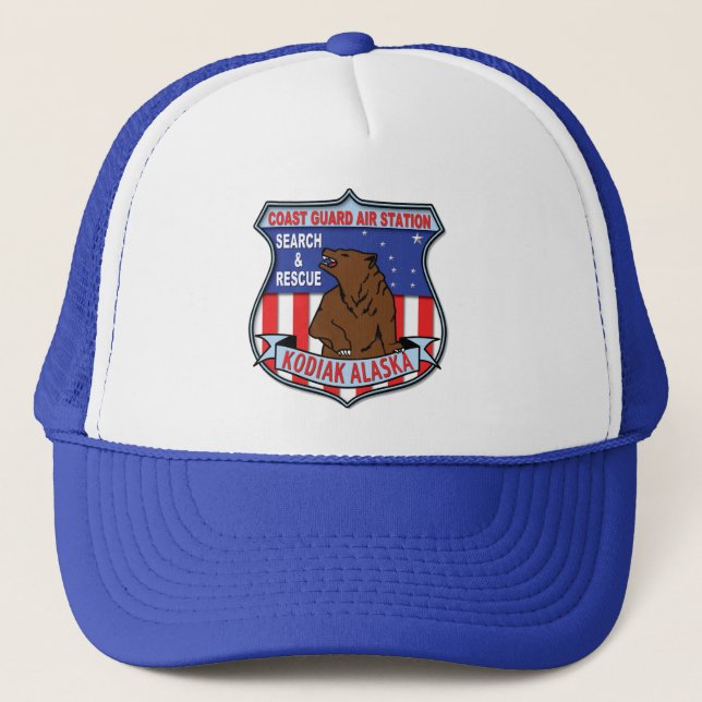 Coast Guard Air Station Kodiak Trucker Hat (Front)