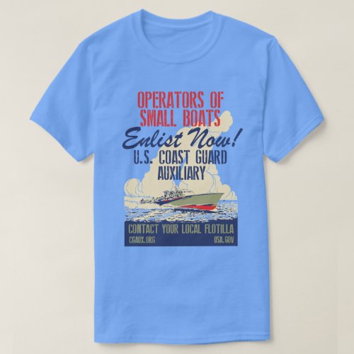 COAST GUARD AUXILIARY T_Shirt