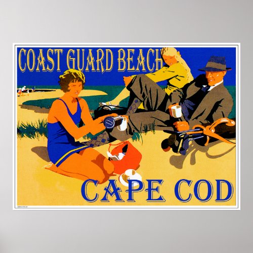 Coast Guard Beach Cape Cod Poster