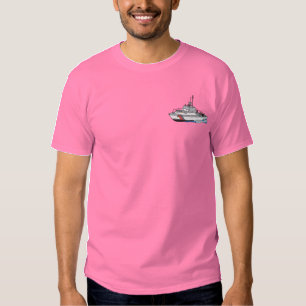 Coast Guard Boat Embroidered T-Shirt