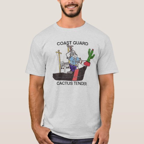 Coast Guard Cactus Tender T_Shirt
