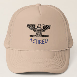 Coast Guard Captain Retired Hat