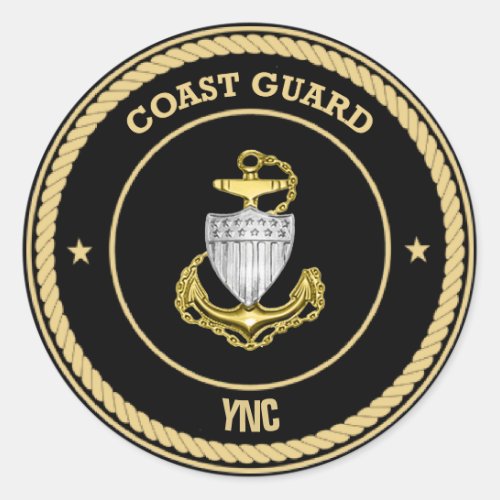 Coast Guard Chief Custom Sticker
