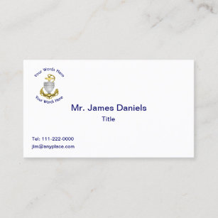 Coast Guard Chief Petty Officer Business Card