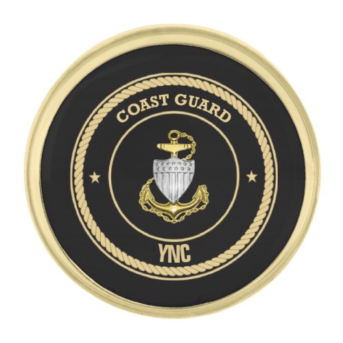 Coast Guard Chief Petty Officer Custom Lapel Pin