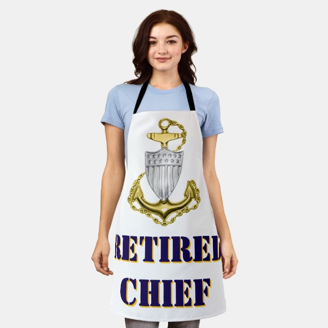 Coast Guard Chief Retired Apron (Worn)